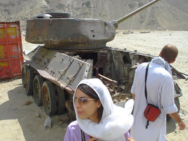 T-34 in Afghanistan, courtesy tnuger on Flickr