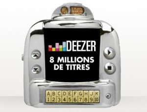Deezer 8 millions de titres